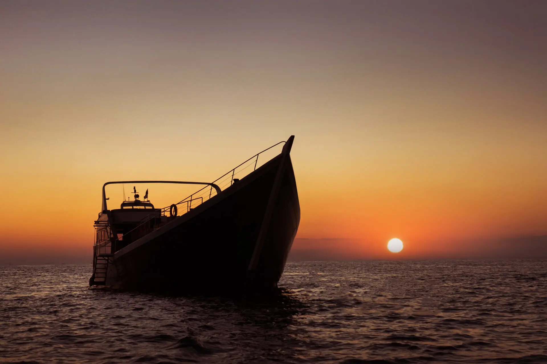 Shivanna yacht silhouette