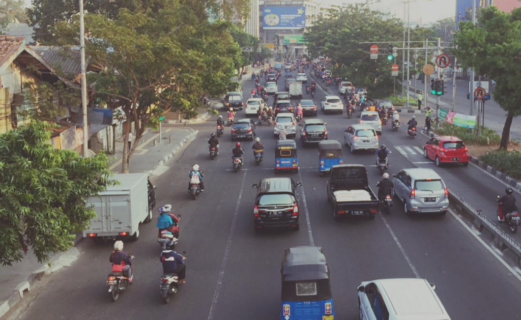 traffic in bali