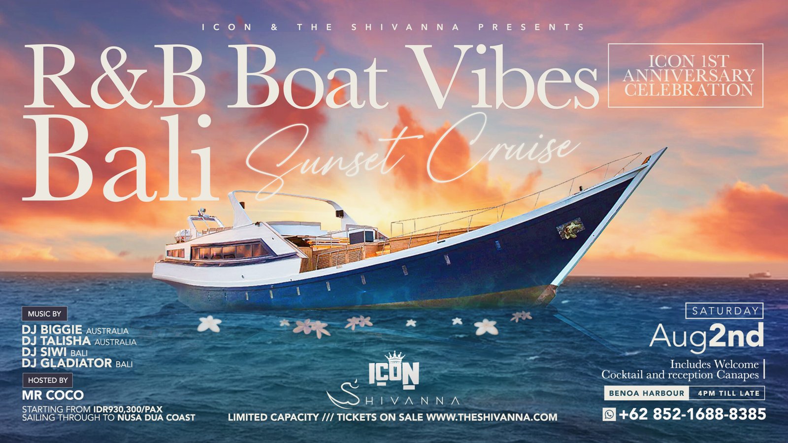 R&B Boat Vibes Bali
