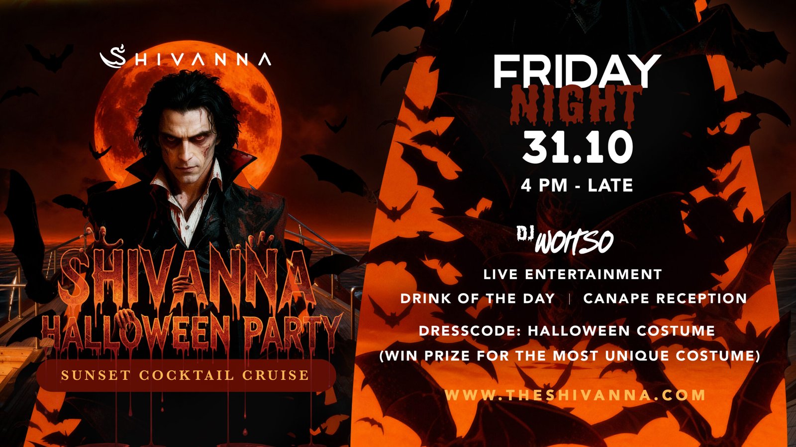 Shivanna Halloween Party artwork