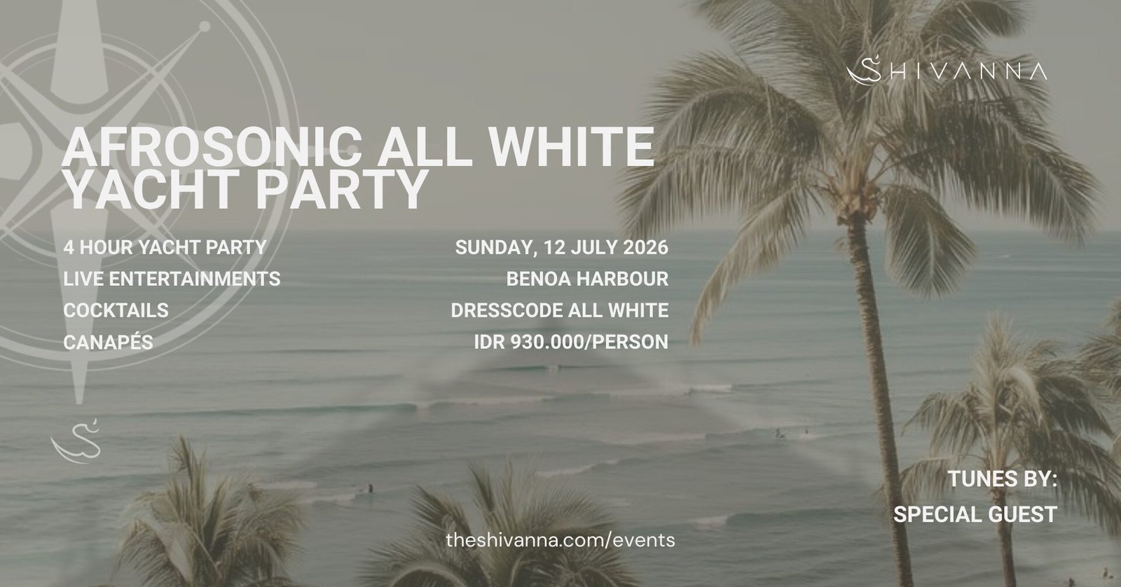 Join us for a celebration of soul-stirring melodies and the collective energy of the diaspora, set against the stunning backdrop of the Nusa Dua coastline.