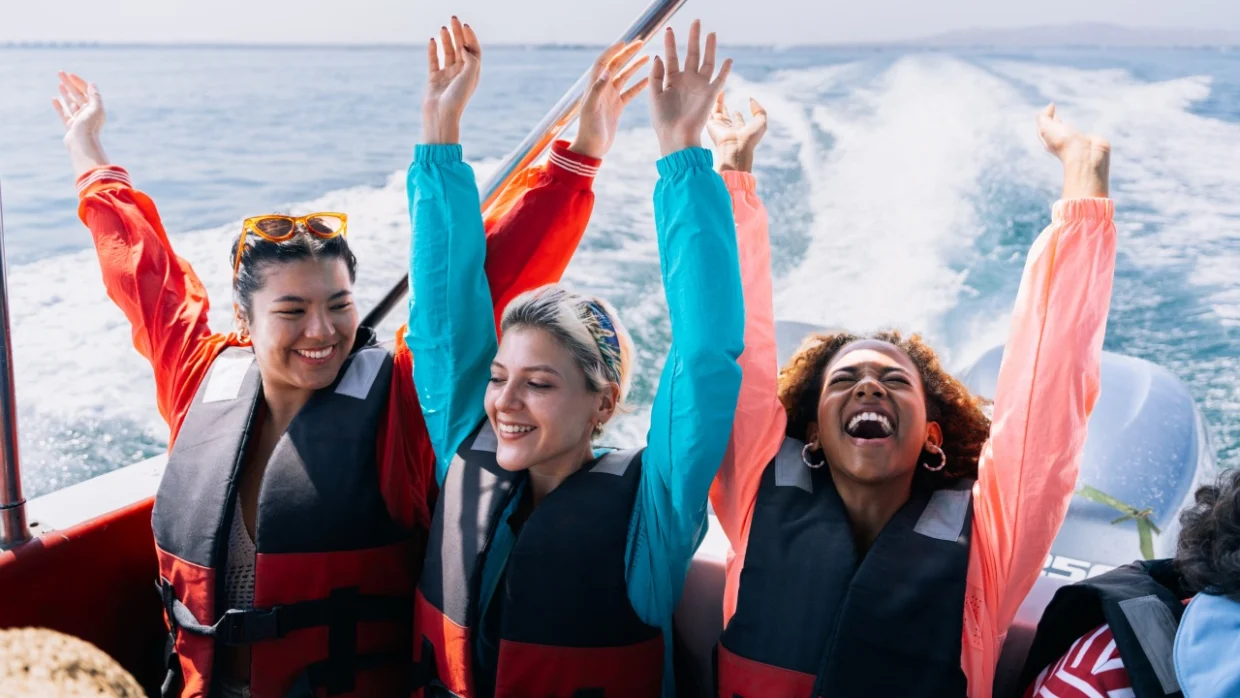 Everyone's Taking Boats Around Bali