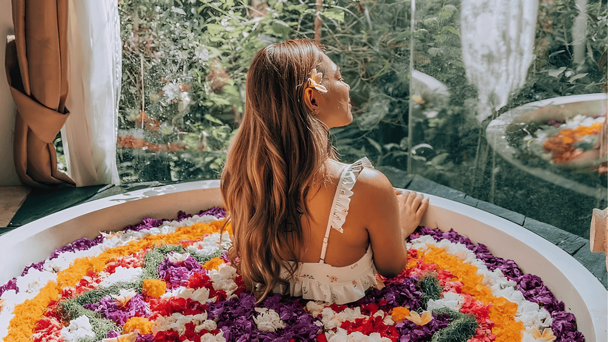 Book a Jungle Spa or Flower Bath